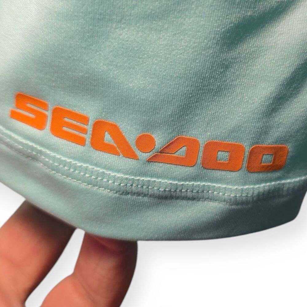 NWT BRP SEADOO LADIES LONG SLEEVE RASHGUARD M Medium Ice Surf Jetski Beach Swim - Picture 4 of 5